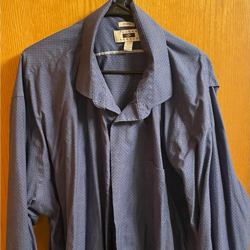 Joseph Abboud Navy Dress Shirt